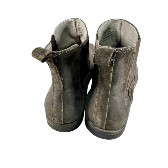 Steve Madden Barstow Mens Size 12 m Brown Leather Slip On Ankle Chelsea Boots - Picture 3 of 9